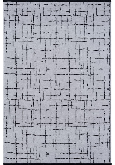 Çam Halı Bodrum Bdr 120 Gri Özel Latex Kaymaz Tabanlı Kilim