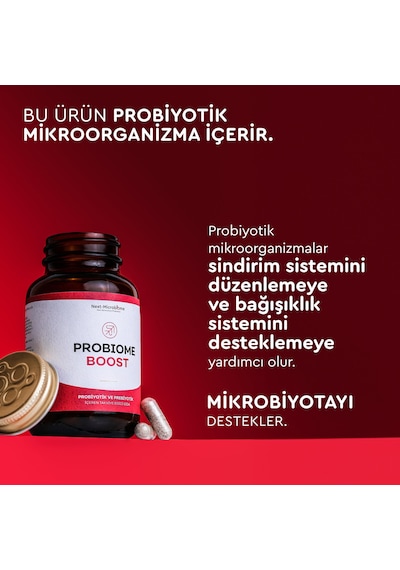 Probiome-boost Takviye Edici Gıda 60 Kapsül