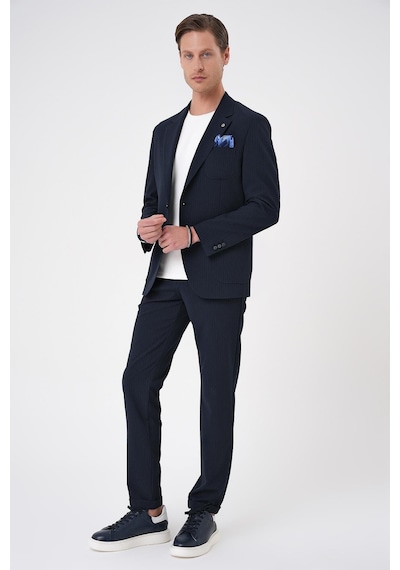 Efor Comfort Fit Mono Yaka Çift Yırtmaç Torba Cep Gofre Kumaş Casual Lacivert Ceket C 703 Lacivert Efor Comfort Fit Mono Yaka Çift Yırtmaç Torba Cep Gofre Kumaş Casual Lacivert Ceket C 703 Lacivert