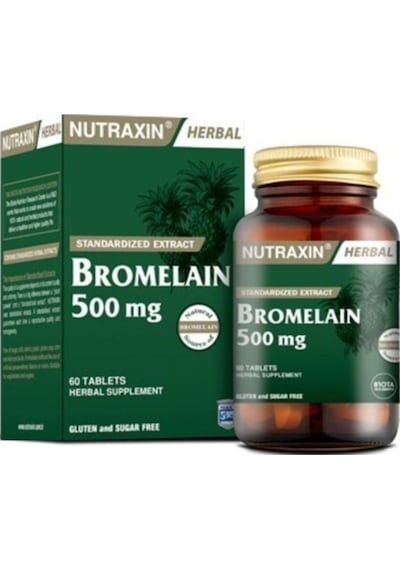 Nutraxin Bromelain 60 Kapsül