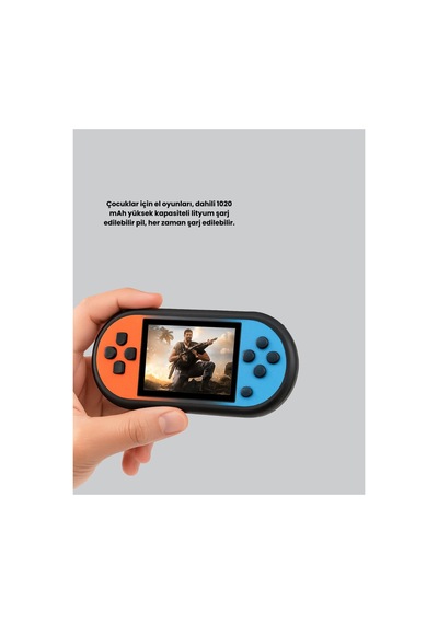 520in1 Retro El Konsolu Çocuk Ve Yetişkin Uyumlu Hd Görüntülü - Ssssss5620-4344 Renkli