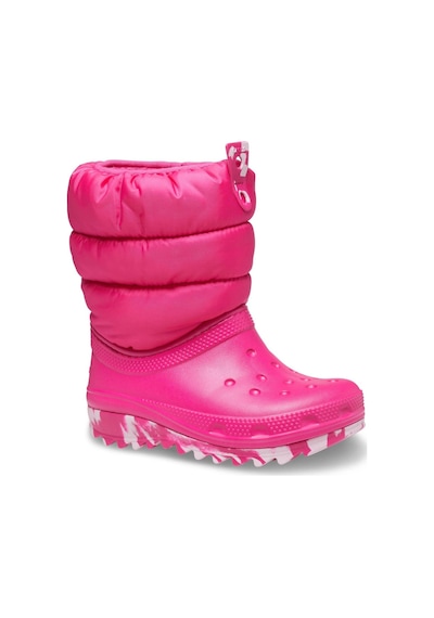 Crocs 207684 Classic Neo Puff Boot T Pembe Çocuk Bot Pembe