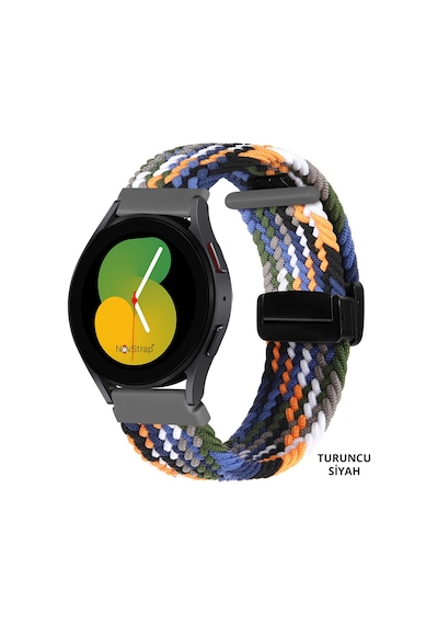 Novstrap Amazfit Gtr 3-gtr 3 Pro-gtr 2-gtr 2e-gtr 47mm Uyumlu Kordon 22mm Flexible Magnet Tokalı