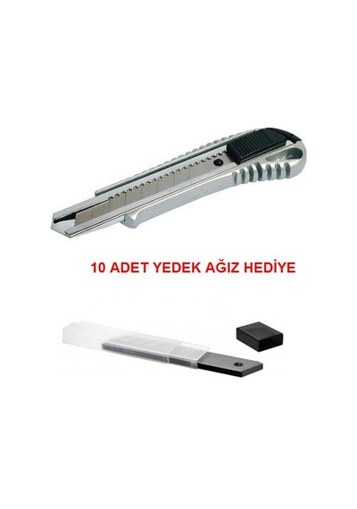 Büyük Metal Falçata - Metal Maket Bıçağı