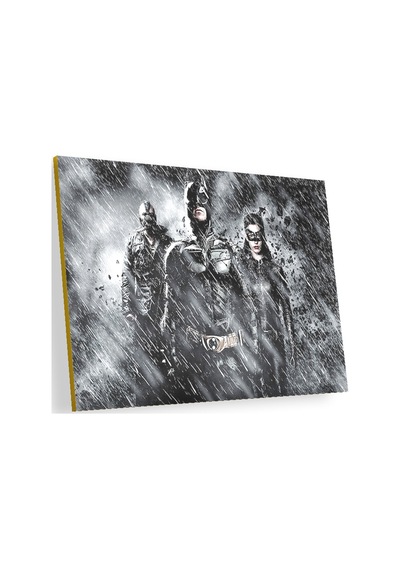 Cakasepetim Batman Catwoman Ve Belası Kara Şövalye Görseli Ahşap Mdf Tablo