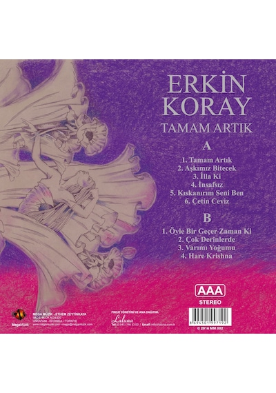 Erkin Koray Tamam Artık - Gri Plak