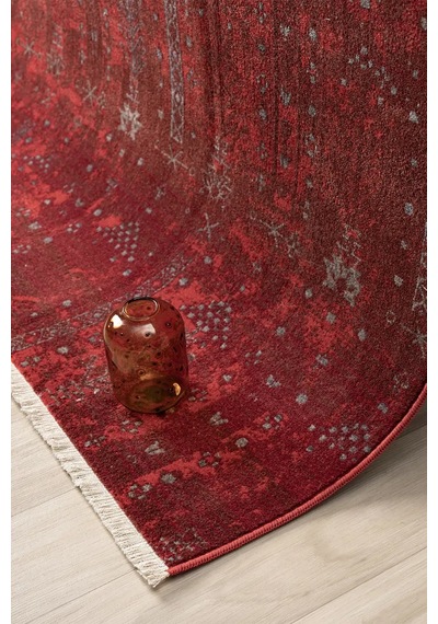 Seyran Halı Asır 0258 Bordo Polyester Yolluk