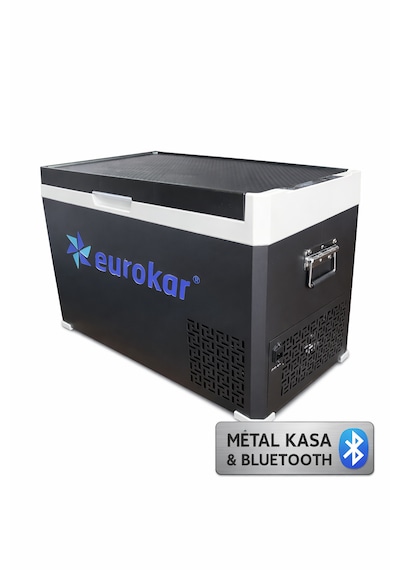 Eurokar Araç Buzdolabı 40 Lt Hacimli 12 V-24 V Tek Ve Çift Sıcaklık Bölgesi Fonksiyonu