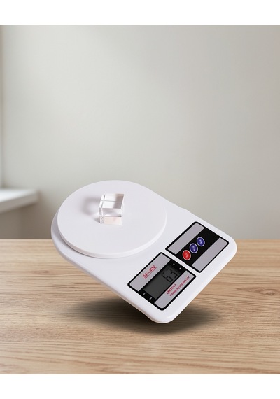 Dijital Mutfak Tartısı 10 Kg Lcd Ekran Hassas Çok Renkli