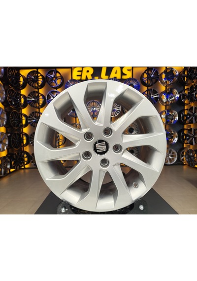 4 Adet Seat  6.5 16 5 112 Et46 57.1 Sılver Jant Revize Edilmiş Takım