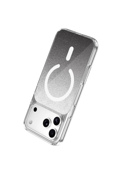 Onegif Apple iPhone Uyumlu 17 Pro Max Sora Simli Magsafe Kapak - Siyah Çr