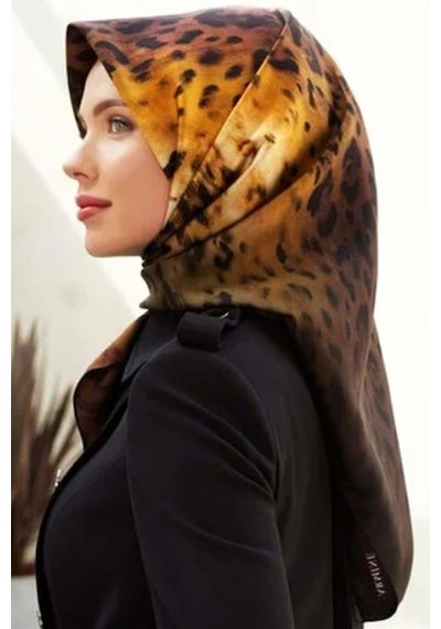 Armine Dj Saf İpek Eşarp 8260d S Nostalji Sura 8260-09 SArı