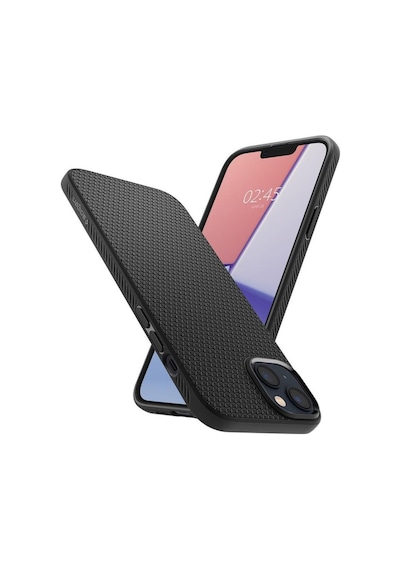 Spigen Apple Uyumlu iPhone 14 Plus İle Kılıf Liquid Air Matte Black