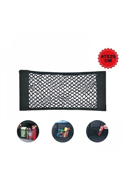 Bagaj Filesi Organizer Cırtlı 50cmx24cm Siyah 1