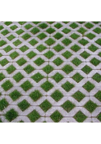 Dekoratif Plastik Çimtaşı Kalıbı Klasik Çim Taşı (5 Adet)