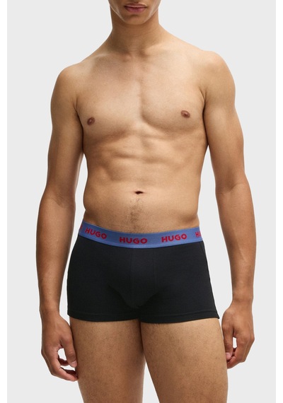 Hugo Erkek Boxer 50532611 968 Siyah Siyah