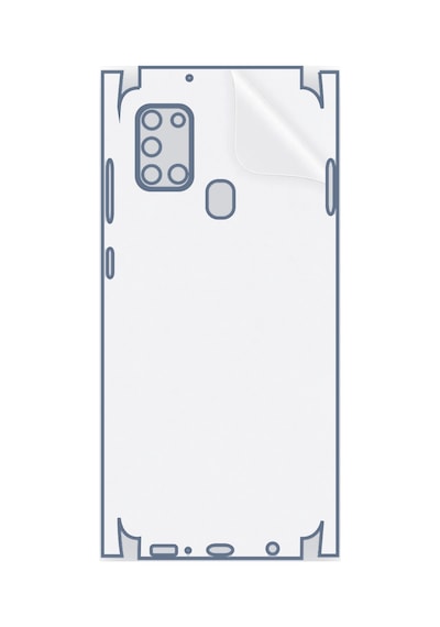 Samsung Galaxy M21s Uyumlu Fullbody Arka Kaplama Hidrojel Koruyucu Film 00623175