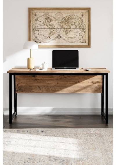 Ms2 Çalışma Masası,ofis Masası - 70x140 Cm - Çam Ms2 - 140 - Çam