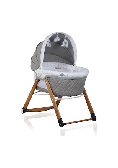 Kiwi Safe & Comfort Sleeper All in One Sallanır Katlanır Ahşap Beşik