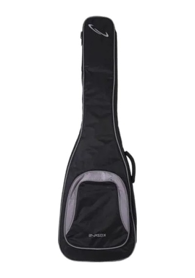 Kaliteli Siyah-gri Bas Gitar Gigbag