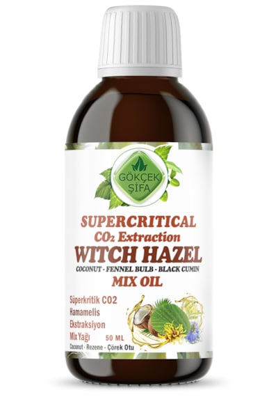 Gökçek Şifa Hamamelis Süperkritik Mix Yağı 50 ML