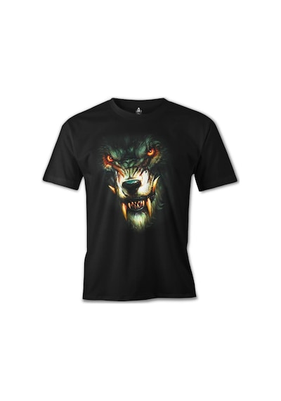 Warewolf Siyah Erkek Tshirt