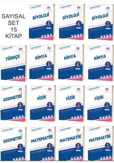 Eis Mavi Seri Sayısal Set 15 Kitap