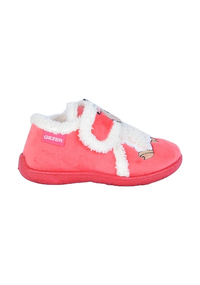 Gezer 03362 Kırmızı Kışlık Kız Çocuk Panduf Ayakkabı 001