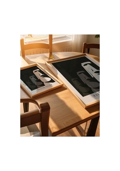 Manzara Çerçevesiz Poster, Modern Dekoratif Çerçevesiz Poster, Tablo, Easterısland, 30 X 40