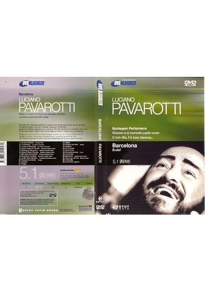 Dvd-Luciano Pavarotti Barcelona Resital