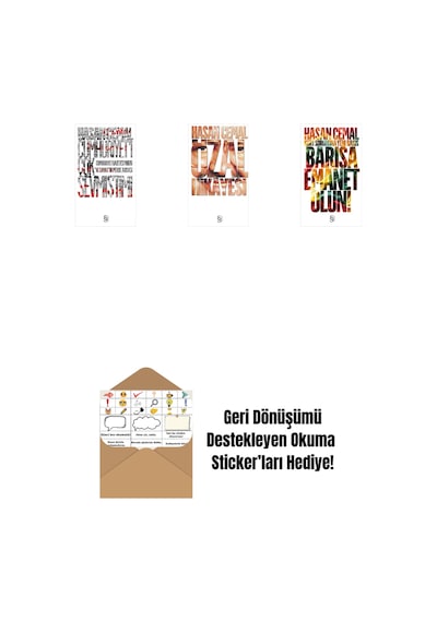 Cumhuriyet'i Çok Sevmiştim + Özal Hikâyesi + Barışa Emanet Olun + Okuma Sticker'ları