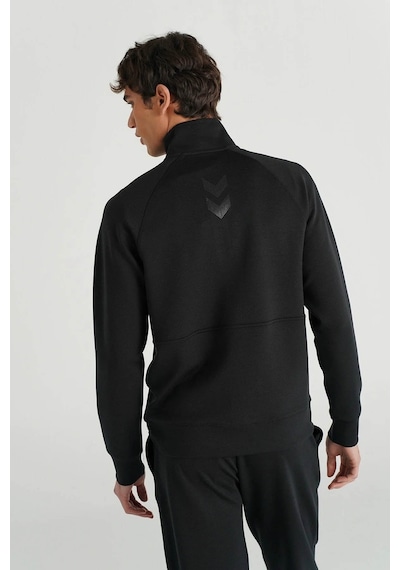 Hummel Evon Zip Siyah Erkek Sweatshirt 921678-2001 Siyah