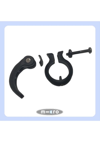 Micro Scooter Quick Acting Plastic Maxi Black