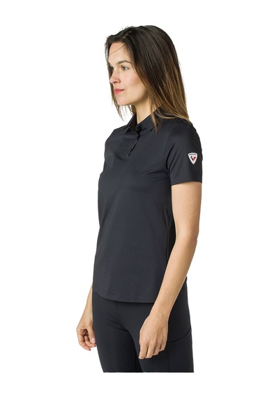 Rossıgnol Rossignol Skpr Tech Polo Kadın Siyah Polo Tişört 199 Siyah