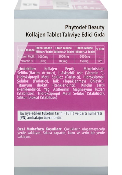 Phytodef Beauty Collagen Vitamin C 5 x 30 Tablet