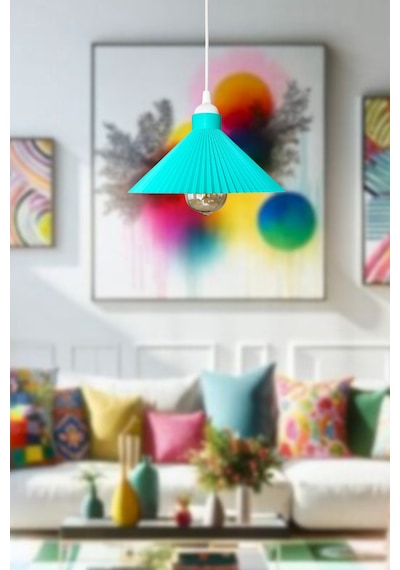 Salon Avize,mutfak Avize,14 Farklı Renk Yatak Odası Avize,pinterest Avize, Bohem Avize E27 Duy Su Yeşili