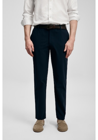Lufian Remy Smart Erkek Chino Pantolon Slim Fit Lacivert Lacivert 111190369100200