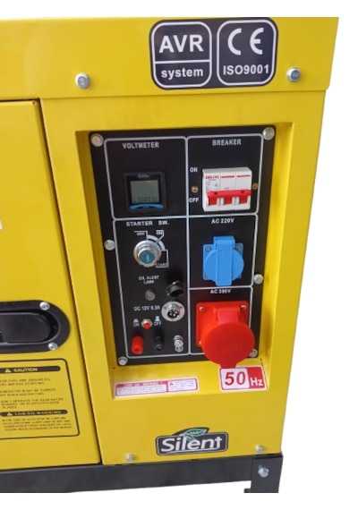 Armak PDA10000TEK 9.4 KVA Dizel Trifaze Kabinli Portatif Jeneratör