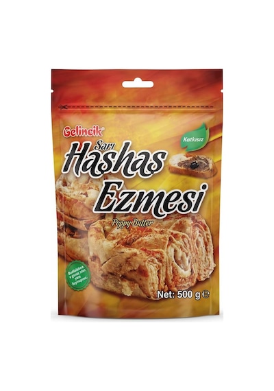 Katkısız Doğal Sarı Haşhaş Ezmesi 500 Gr Geleneksel Yoğun Lezzet