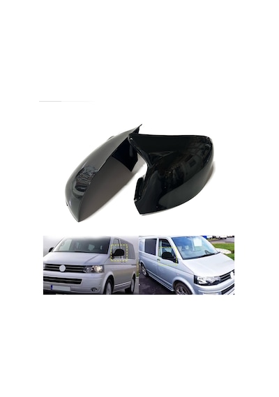 Vw Transporter T6 2010 - 2022 Uyumlu Batman Yarasa Ayna Kapağı