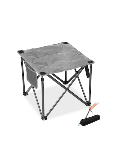 Fundango Cozy Stool Plus Ultra Konforlu Destekli Katlanır Tabure Grey Gri