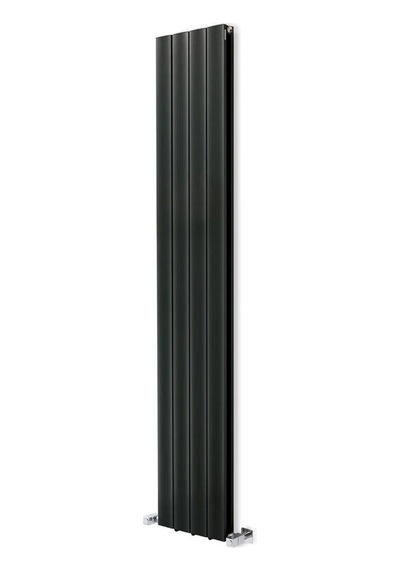 1800mm x 315mm Yüksek Isı Kapasiteli Dekoratif Amber Dikey Aluminyum Antrasit Radyatör
