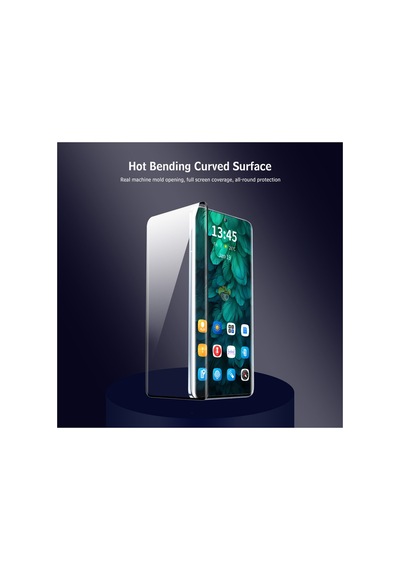 Infinix Hot 60 Pro+ Plus Edge Kavisli Tam Kaplayan Ekran Koruyucu Temperli Kırılmaz Cam
