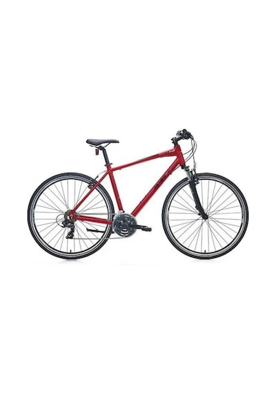 Sportive 220 V 28 Jant 16" 40cm Şehir Bisikleti - Mat Krom/kırmızı/siyah/beyaz S Mat Krom Kırmızı / Siyah Beyaz