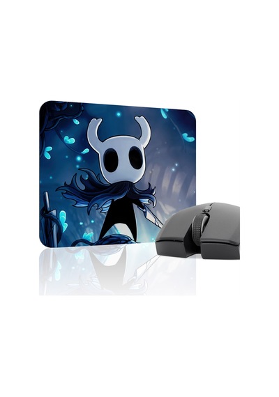 Hollow Knight Kaymaz Dikişli Kauçuk Oyuncu Mousepad V1 - 22x18 Gaming Mouse Pad Fare Altlığı