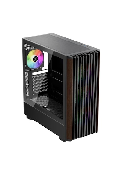 Wd5 Siyah 750w 80+ Sılver Atx 3.1 Argb 4x12cm Fan Temperli Cam Usb 3.0 Atx Kasa