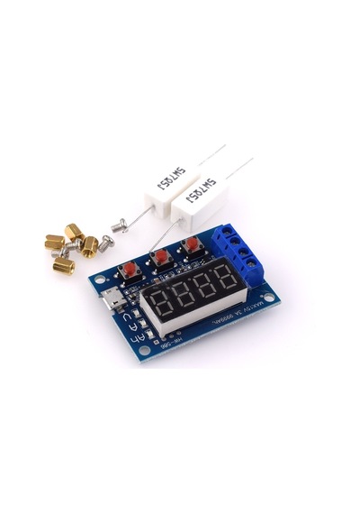 Hw-586 Zb2l3 Pil Test Cihazı Led Dijital Ekran 18650 Lityum Pil Güç Kaynağı Test Direnci Kurşun-asit Kapasitesi