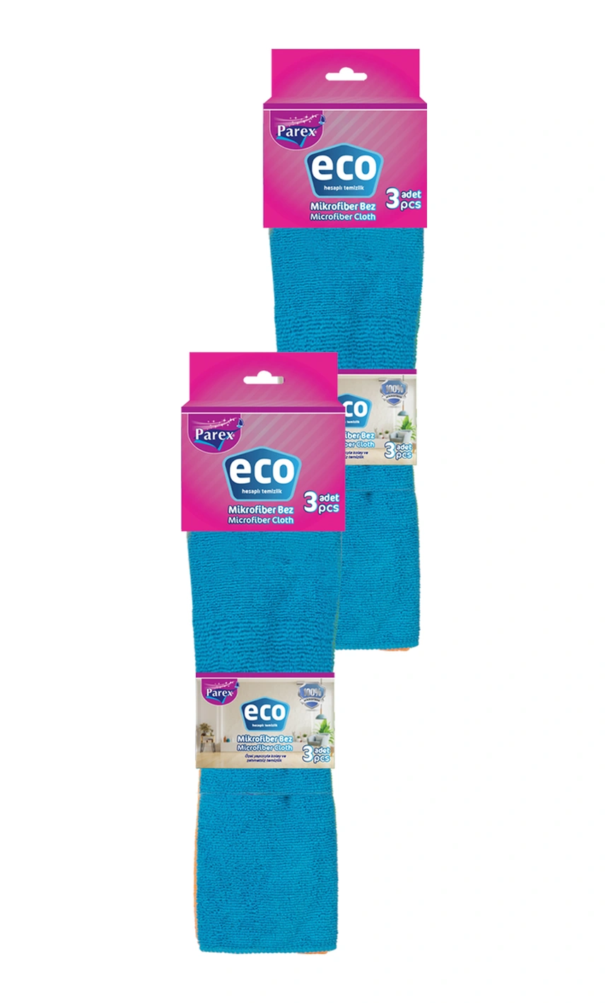 Eco 3 Lü Mikrofiber Bez Açık İkili Paket Diğer