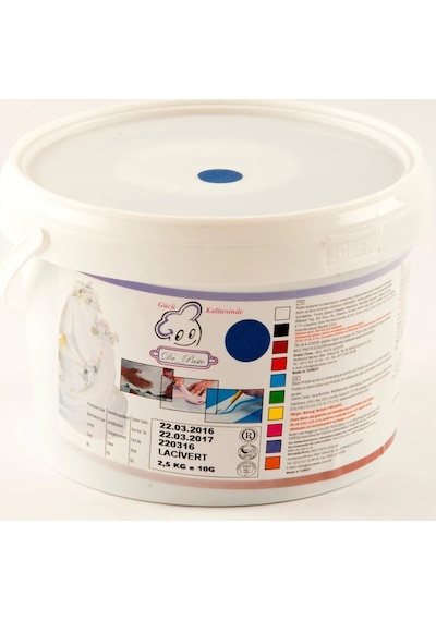 Dr. Paste Şeker Hamuru Mavi 2.5 KG