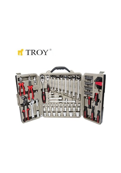 Troy 21910 Profesyonel Lokma - Anahtar - Alet Seti 110 Parça Me